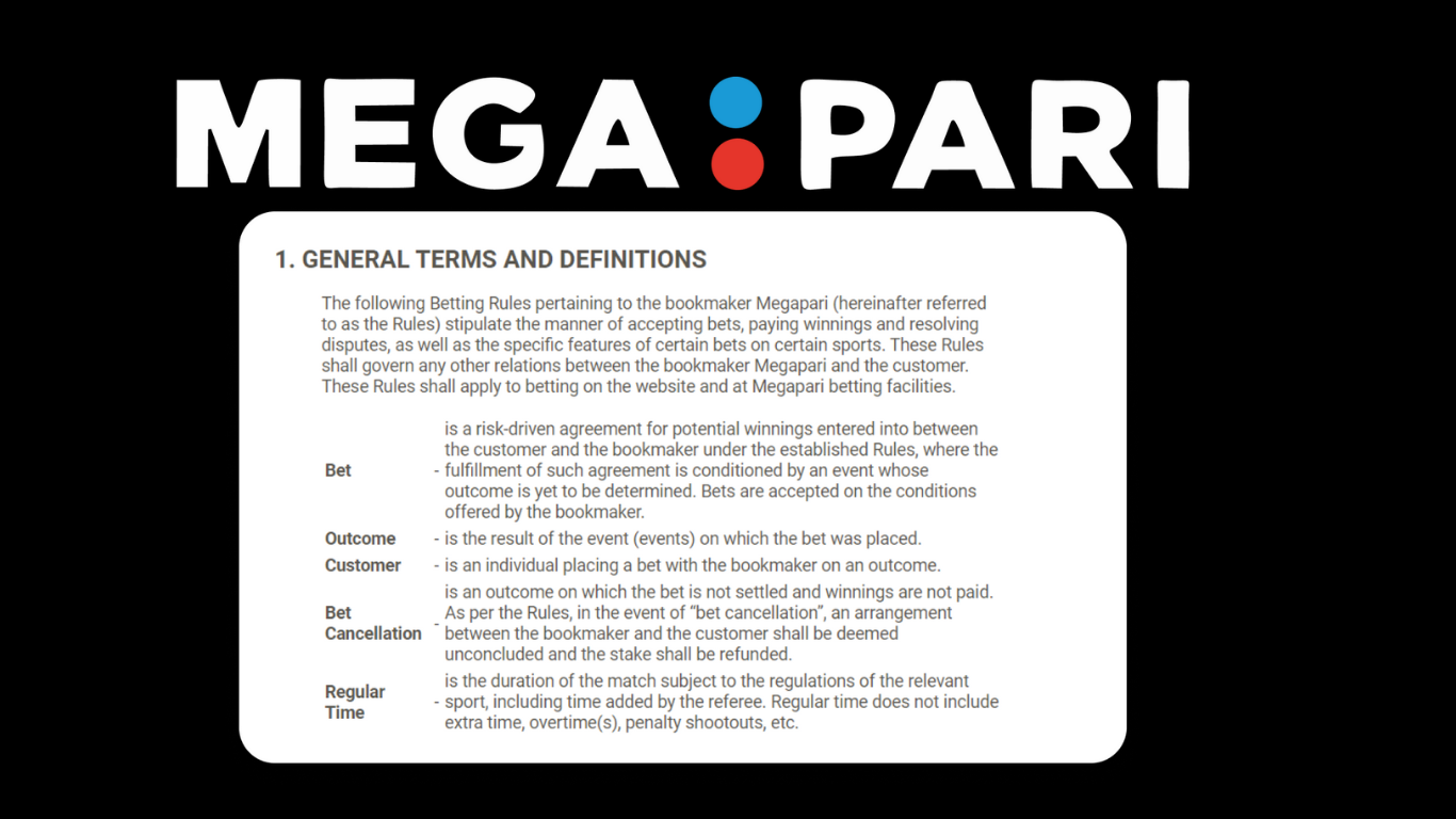 Megapari Aviator Game Terms & Conditions