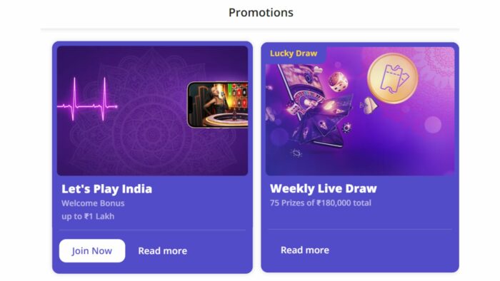Bonuses, Promotions, And Rewards in Casino Days